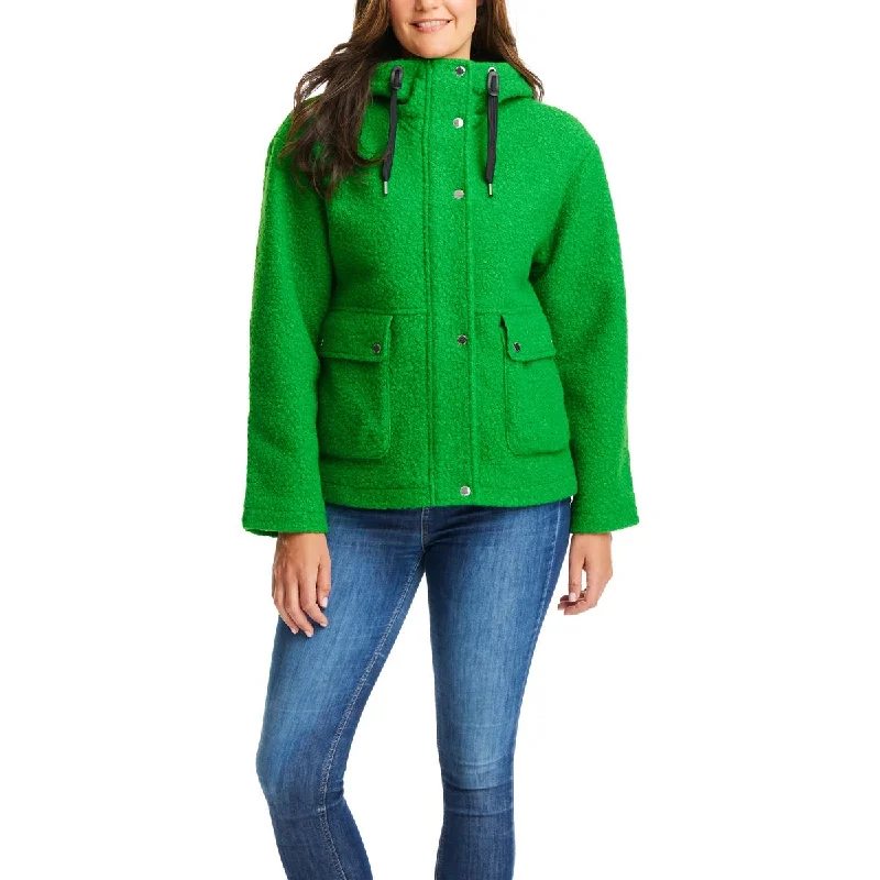 Womens Fleece Hooded Fleece Jacket