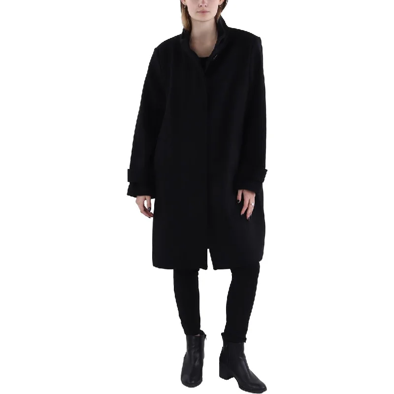 Womens Wool Cozy Trench Coat