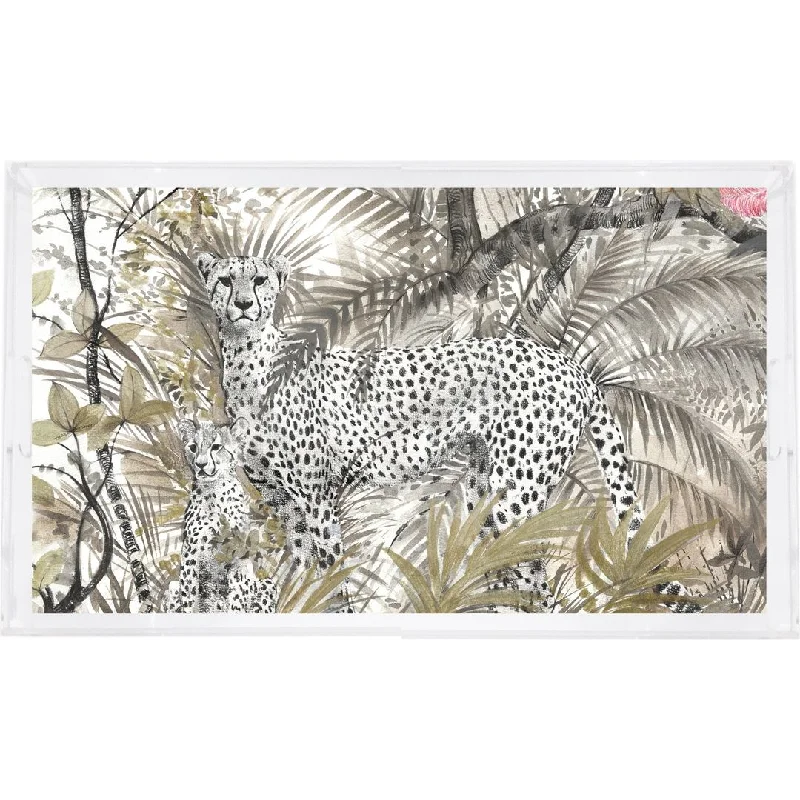 Cheetah XL 22.5 X 14.5 Acrylic Tray