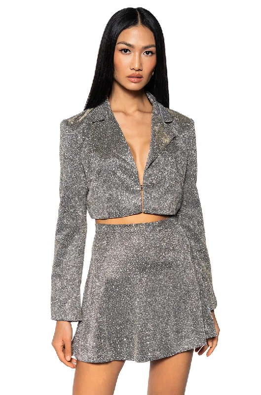 STARDUST CROP BLAZER