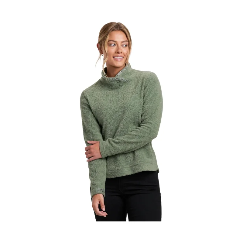 Kuhl Women's Hygge Snap Pullover - Soft pine