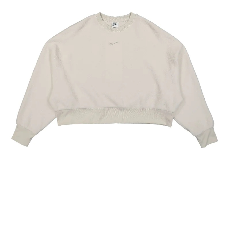 Wmns NSW Plush Mod Crop Crew