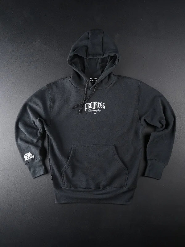 PROGRESS PULLOVER- BLACK