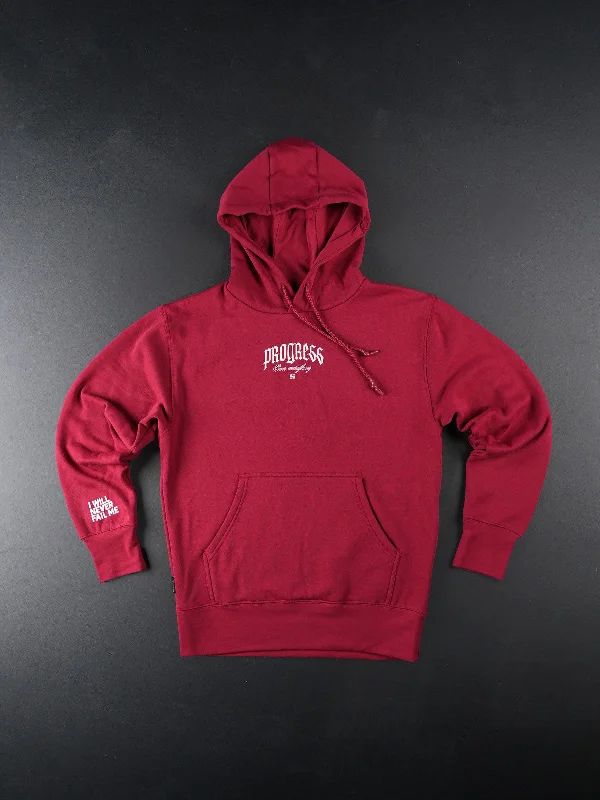 PROGRESS PULLOVER- MAROON