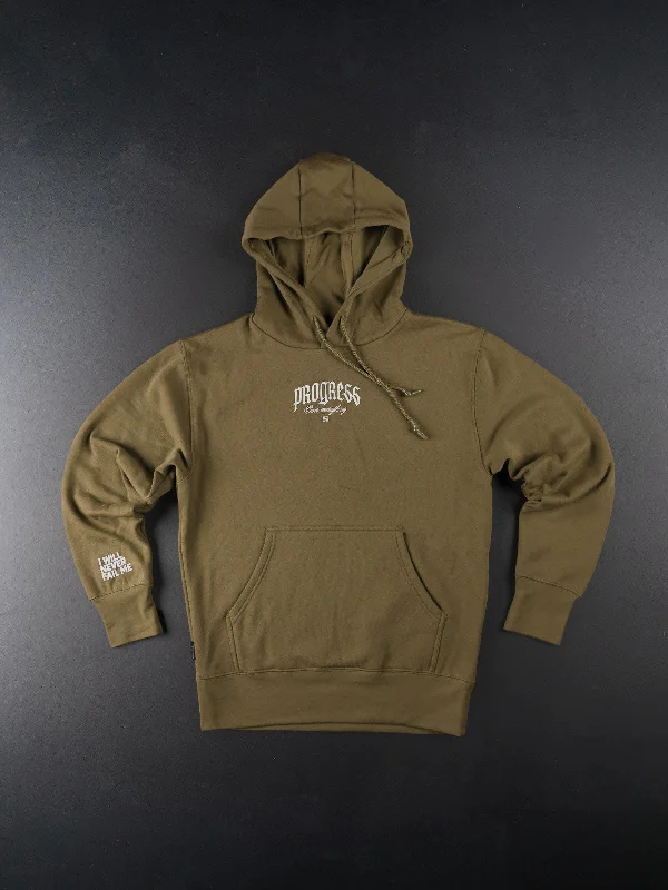 PROGRESS PULLOVER- OLIVE