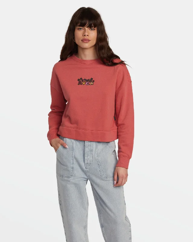 Thrive Sweatshirt - Mineral Red