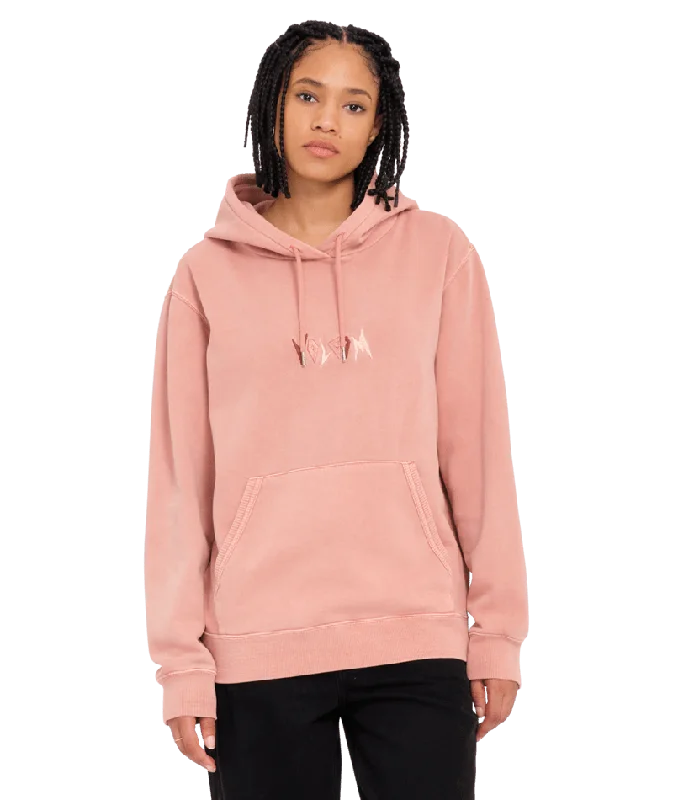 Spikstone Pullover Hoodie in Mauve Rose