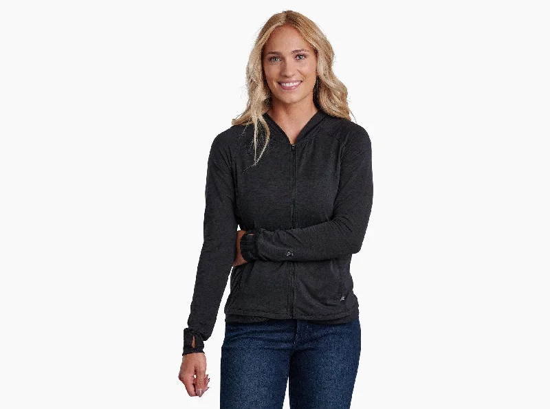 Women's Inspira Full-Zip Hoodie - Black