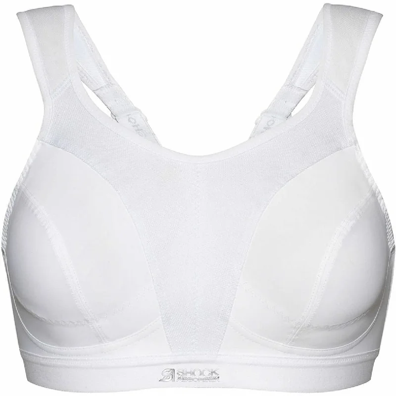 Shock Absorber D+ Max Womens Sports Bra - White