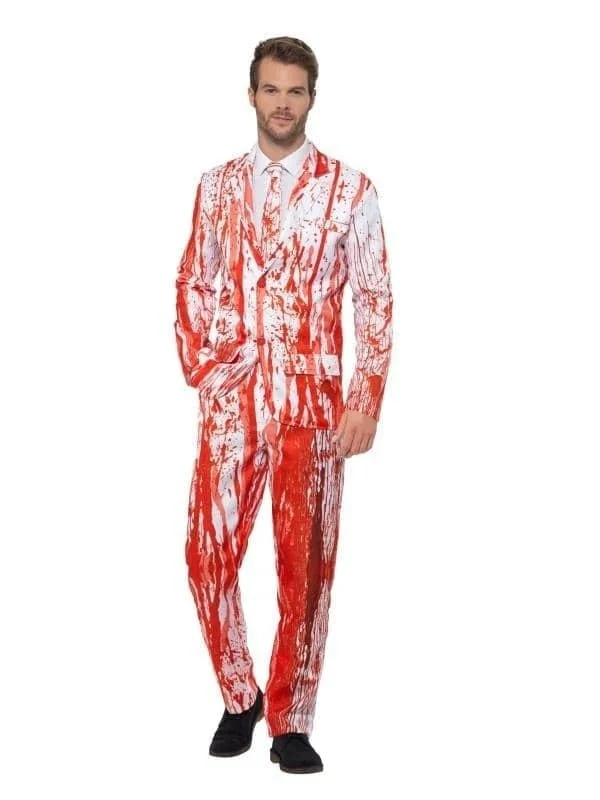 Blood Drip Stand Out From The Crowd Adult Red Party Suit