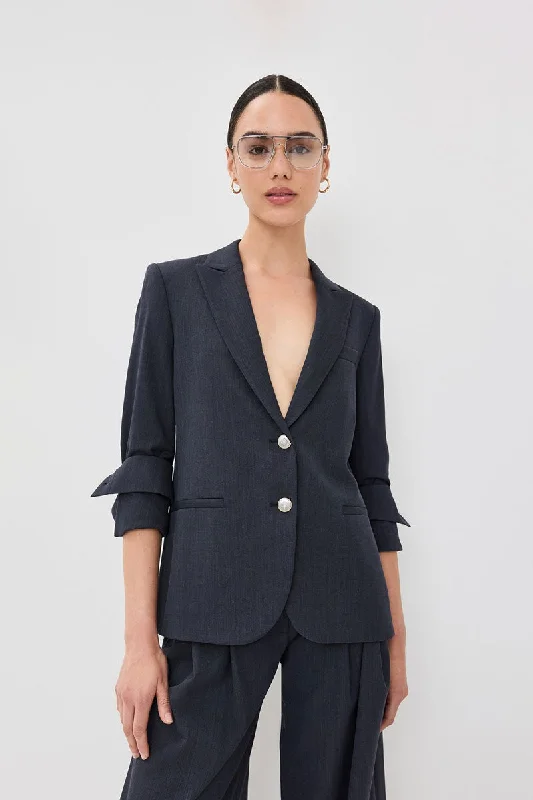 Boyfriend Blazer - Indigo