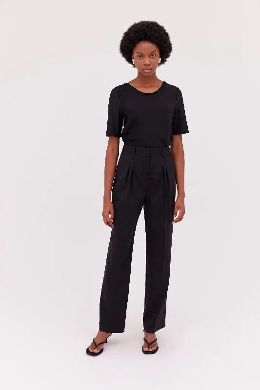 Classic Wool Pleat Trouser