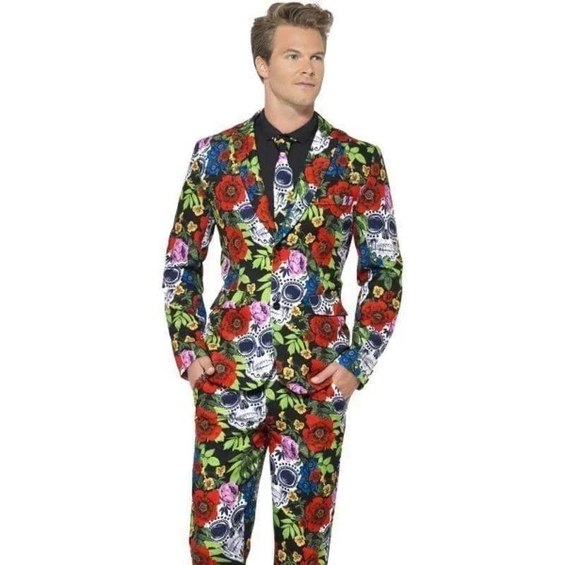 Day Of The Dead Suit Adult Multi Coloured