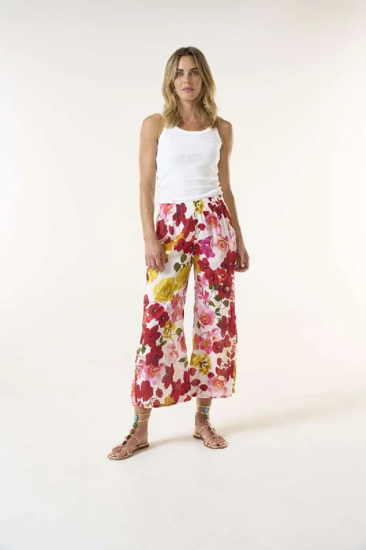 Palazzo Pant Flamenco Yellow in Yellow S24-07660-508 by One Season