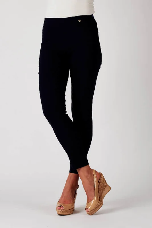 Rose 09 Slim Trousers in Navy 69