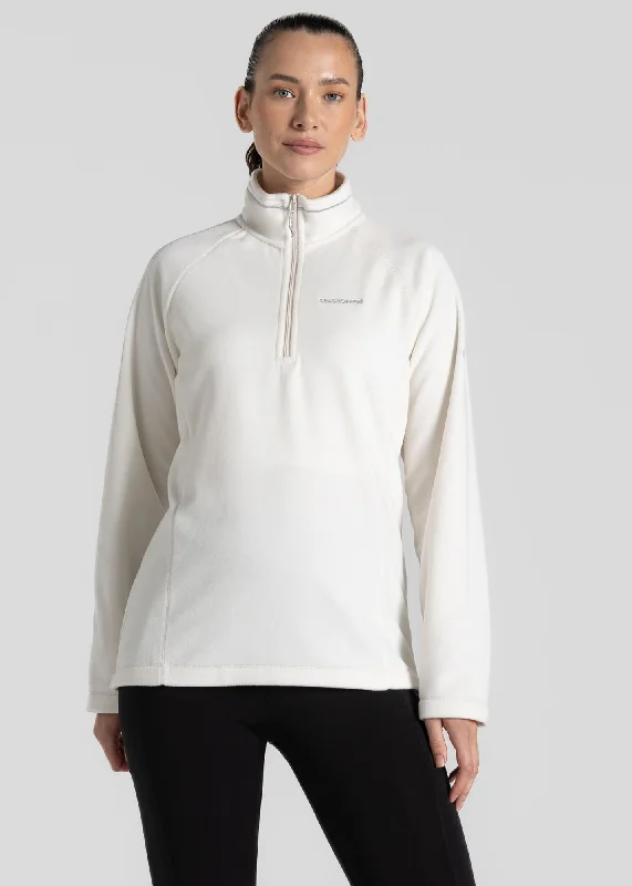 Craghoppers Ladies Miska VI Overhead Half Zip Fleece-SEA SPRAY