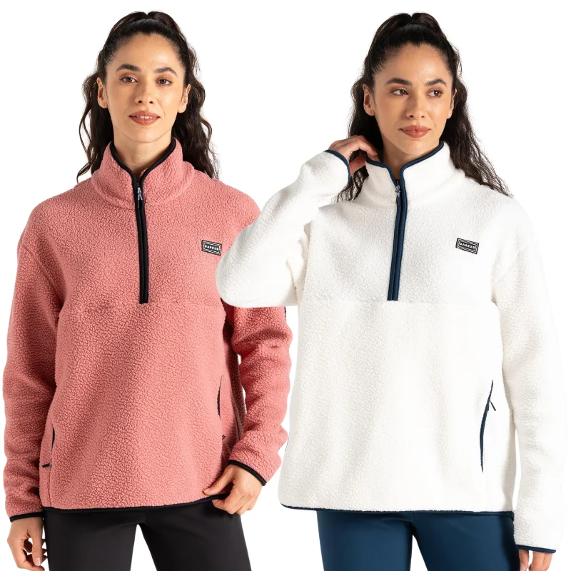 Dare 2b Womens Slid Out Half Zip Borg Fleece