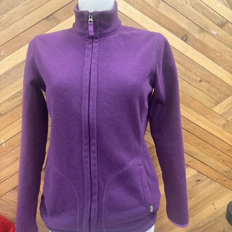 Denver Hayes - Women's Full-Zip Fleece: Purple-women-XS