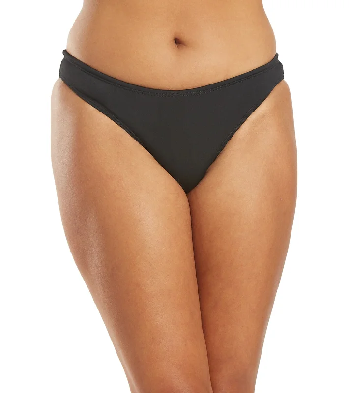 JOLYN Women's Andy Solid Bikini Bottom Black