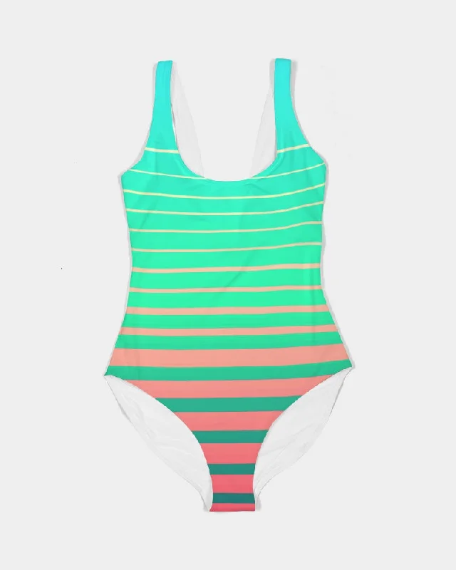 Lime Street UPF 50 One-Piece Swimsuit