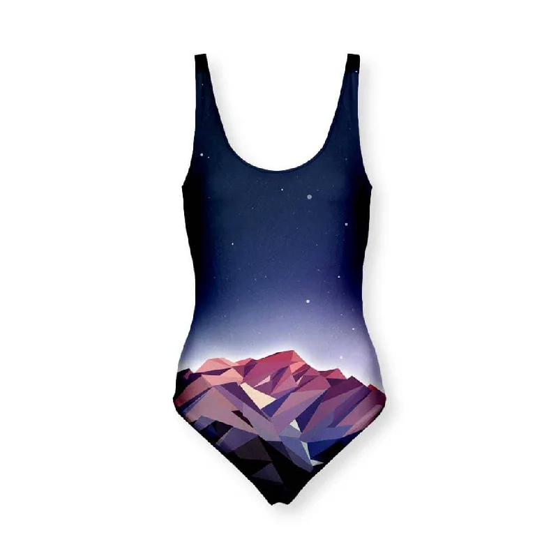 Poly Mountain Women's One Piece Swimsuit