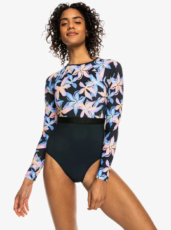 Roxy Active Surf One-Piece - Anthracite Kiss