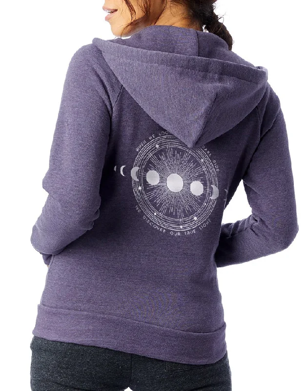 Women's Moon Shadow Eco-Fleece Full-Zip Hoodie