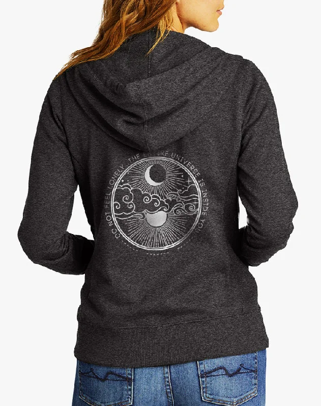 Women's Universe True Recycled Fleece Zip Hoodie